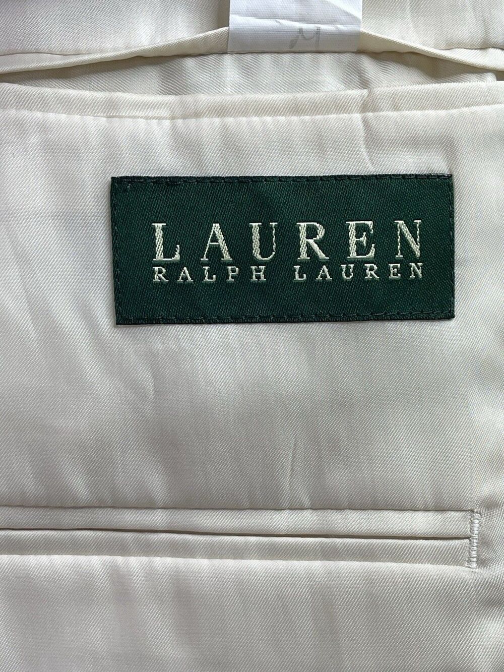 Lauren Ralph Lauren Mens 38R Tan Sport Coat Blazer 2 Button Center Vent Beige - Picture 7 of 11
